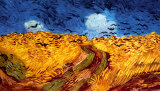 Korenveld met kraaien, ca. 1890 Posters van Vincent van Gogh Korenveld met kraaien, ca. 1890 Posters van Vincent van Gogh