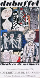 Theatres de Memoire, c.1978 Collectable Print por Jean Dubuffet Theatres de Memoire, c.1978 Collectable Print por Jean Dubuffet