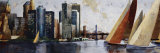 Arriving at Manhattan Posters av Marti Bofarull Arriving at Manhattan Posters av Marti Bofarull