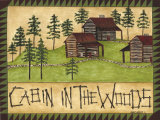Cabin in the Woods Prints by Cindy Shamp