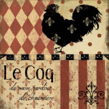 Le Coq Poster by Jo Moulton