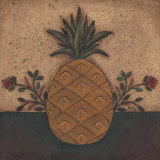 Pineapple Floral Prints by David Harden