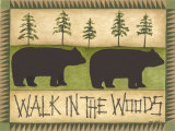 Walk in the Woods Print by Cindy Shamp