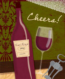 Cheers Posters by Jessica Flick