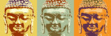 Three Fold Buddha Plakater