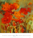 Orange Flower Posters par Michelle Abrams