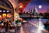 Cafe Barocco Póster por James Lee