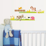 Farm Animals Wandabziehbild