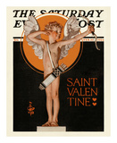 St. Valentine, c.1924 Prints by Joseph Christian Leyendecker