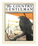 Perched Crow, c.1919 Kunst av Charles Livingston Bull Perched Crow, c.1919 Kunst av Charles Livingston Bull