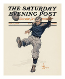 Football Kickoff, c.1908 Prints by Joseph Christian Leyendecker