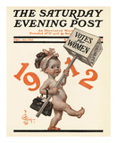 New Year's Baby, c.1912: Votes for Women Prints by Joseph Christian Leyendecker