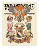 Thanksgiving Crest, c.1932 Art by Joseph Christian Leyendecker