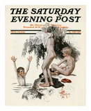 Skinny Dipping, c.1911 Prints by Joseph Christian Leyendecker