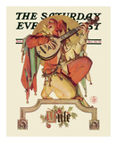 Musical Jester, c.1931 Affiches par Joseph Christian Leyendecker