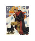 George Washington at Valley Forge, c.1935 Kunstdrucke von Joseph Christian Leyendecker
