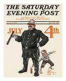 Fourth of July, c.1911 Affiches par Joseph Christian Leyendecker