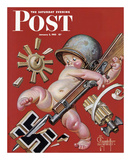 New Year's Baby, c.1943: At War Kunstdrucke von Joseph Christian Leyendecker
