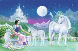 Unicorn Princess Print by Robin Koni