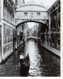 Canal de Venecia Reproducción en lienzo de la lámina por Cyndi Schick