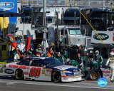 Dale Jr. National Guard Car in Pit Row Photo