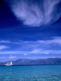 Looking Out to Sea from Lodo Beach, Corsica, France Photographic Print by Olivier Cirendini