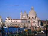 Santa Maria Della Salute, Situated Between Grand Canal and Canale Delle Zattere, Venice, Italy Photographie par Bethune Carmichael
