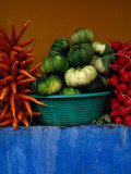 Roadside Vegetable Stall Near Los Encuentros,Solola, Guatemala Photographic Print by Jeffrey Becom