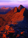 Peaks of Sgurr Nan Gillean and Am Bhasteir from Summit of Bruach Na Firthe, Scotland Photographic Print by Gareth McCormack