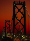 Bay Bridge from Treasure Island, San Francisco, California, USA Photographie par Roberto Gerometta