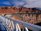 Navajo Bridge Over the Colorado River in Utah, Utah, USA Photographic Print by Carol Polich