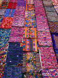 Display of Textiles, Antigua Guatemala, Guatemala Photographic Print by Alfredo Maiquez