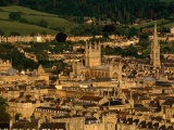 View Over City, Bath,Bath & North-East Somerset, England Photographic Print by Jon Davison View Over City, Bath,Bath & North-East Somerset, England Photographic Print by Jon Davison