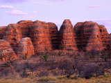 Bungle Bungles Rock Formations at Sunset, Purnululu National Park, Australia Photographic Print by Trevor Creighton