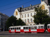 Tram and Viennese Building, Vienna, Austria Lámina fotográfica por Diana Mayfield Tram and Viennese Building, Vienna, Austria Lámina fotográfica por Diana Mayfield