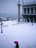Piazetta of San Marco in Winter, Venice, Veneto, Italy Photographie par Roberto Gerometta