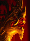 Stylised Dragon Head In Wat Xieng Thong, Luang Prabang, Laos Lámina fotográfica por Anders Blomqvist