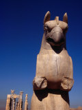 Eagle-Headed Griffin Statue Stands Guard Over Ruins., Persepolis (Takht-E Jamshid), Fars, Iran Pósters por Jane Sweeney Eagle-Headed Griffin Statue Stands Guard Over Ruins., Persepolis (Takht-E Jamshid), Fars, Iran Pósters por Jane Sweeney