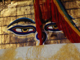 Swayambhunath Stupa, Swayambhunath, Bagmati, Nepal Lámina fotográfica por Richard I'Anson