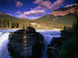 Athabasca Falls, Jasper National Park, Alberta, Canada Photographic Print by Lawrence Worcester