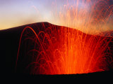 Eruption du volcan Yasur, Vanuatu Photographie par Richard I'Anson