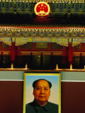 Portrait of Mao Zedong Above Gate of Heavenly Peace Bejing, China Photographic Print by Phil Weymouth