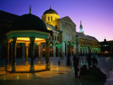 Courtyard of Umayyad Mosque at Sunset, Old City, Damascus, Syria Photographie par Mark Daffey