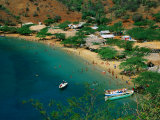 Aerial View of Coast Near Santa Marta, Santa Marta, Colombia Photographic Print by Krzysztof Dydynski