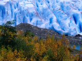 Autumn Colours and Icefall at Briksdalsbreen Glacier, Finnmark, Norway Photographie par Anders Blomqvist