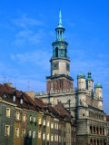 Town Hall in the Old Town Square, Poznan, Poland Photographic Print by Krzysztof Dydynski