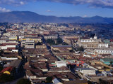 Vue de la deuxième ville du Guatemala, Quetzaltenango, Guatemala Photographie par Richard I'Anson