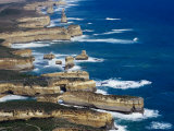 Aerial View of Victoria's Shipwreck Coast, Victoria, Australia Photographic Print by Tony Wheeler