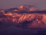 Annapurna 11 at Sunset, Gandaki, Nepal Lámina fotográfica por Richard I'Anson