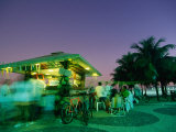 Copacobana Kiosk at Night, Rio De Janeiro, Brazil Photographic Print by Tom Cockrem